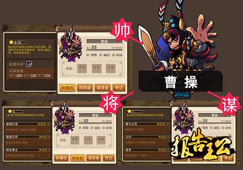 报告主公