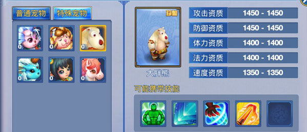 神武珍兽信息图